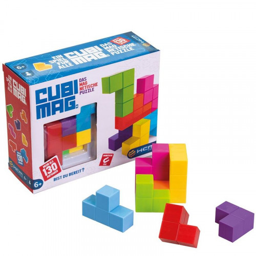 CUBIMAG - Das Magnetische 3D Puzzle Knobelspiel, 7 Teile