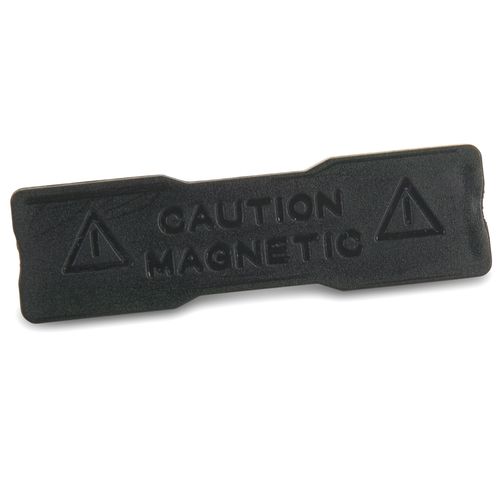 Magnet für Namensschilder, selbstklebend 45 mm x 13 mm mit 2 Magnete - 5  Stück
